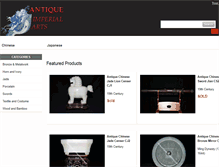 Tablet Screenshot of antiqueimperialarts.com